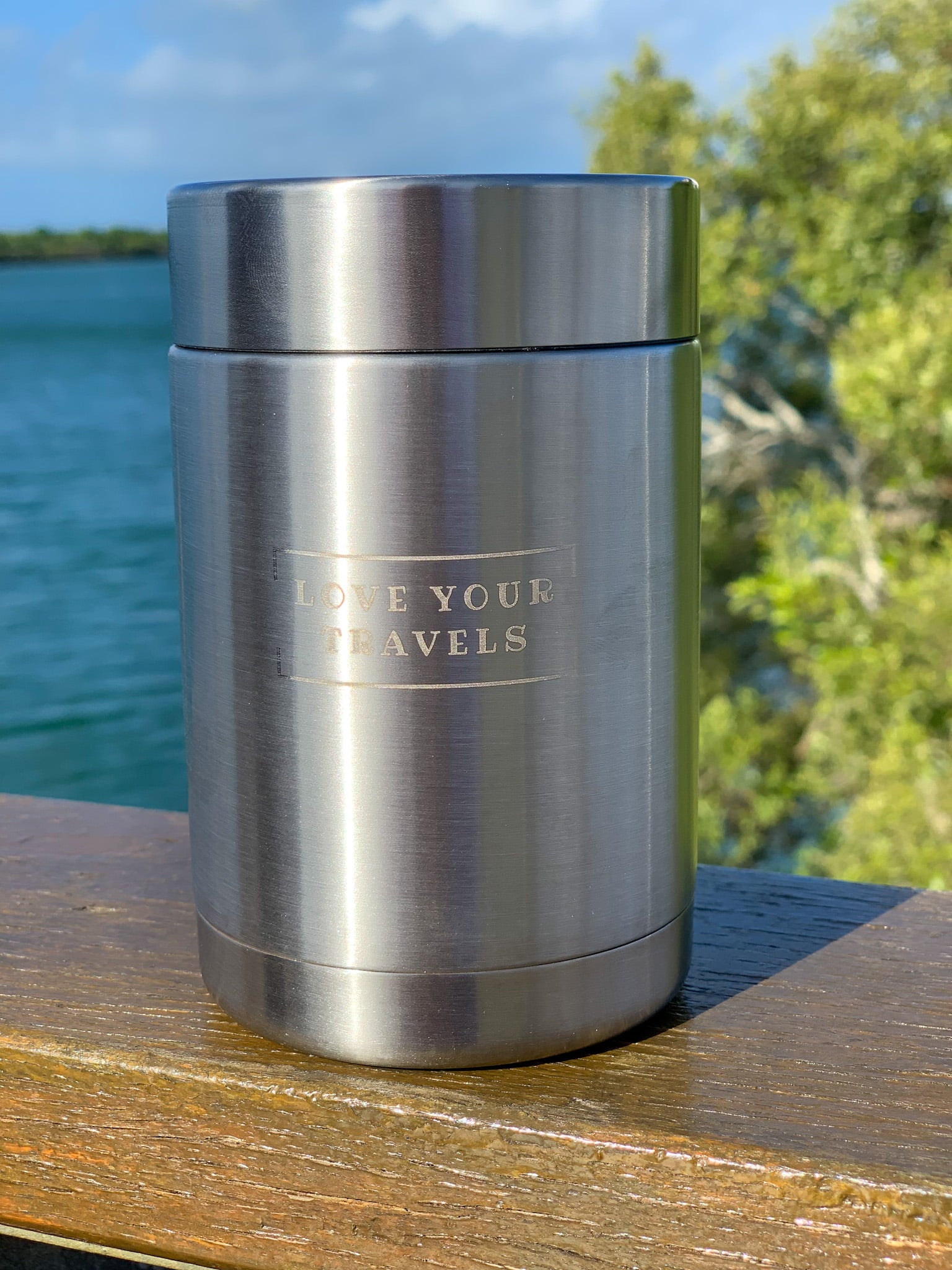 Stainless Steel Insulated Can Bottle Holder – Love Shack Giftware