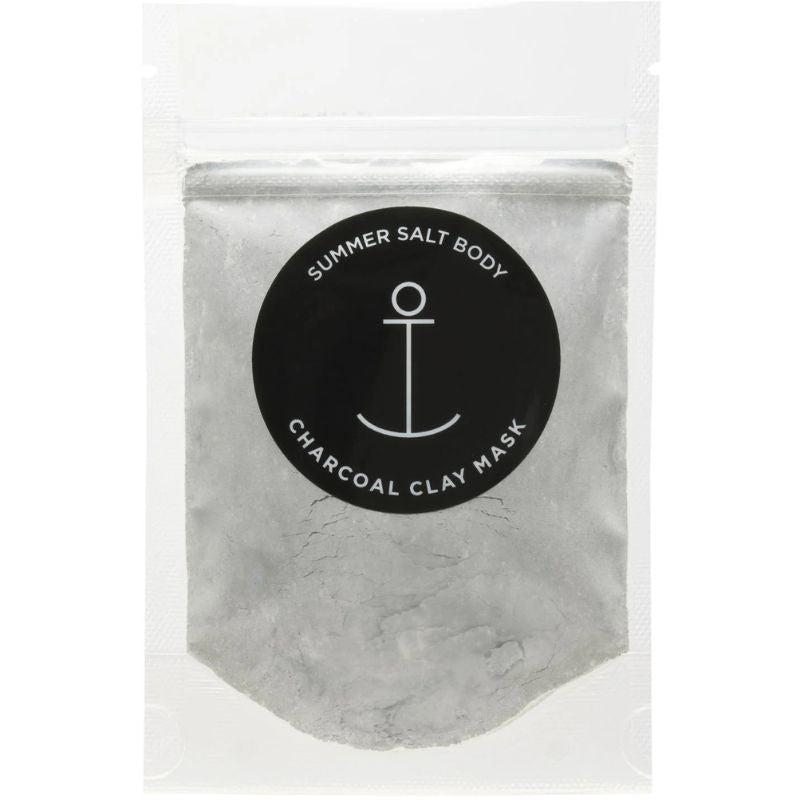 Summer Salt Body – Mini Charcoal Clay Mask – 40g – Love Shack Giftware (1)