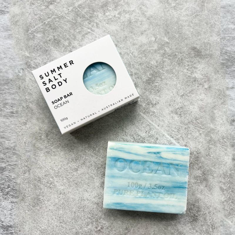 Summer Salt Body – Ocean Soap Bar – 100g – Love Shack Giftware