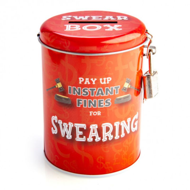 Swearing Fines Money Tin – Love Shack Giftware