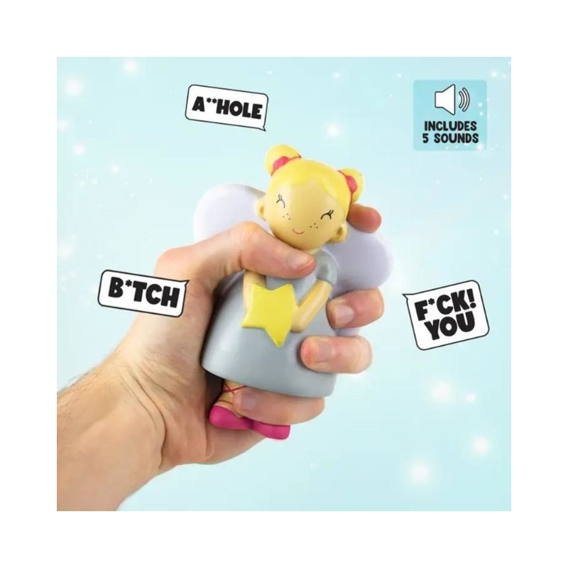 Sweary Fairy Talking Stress Reliever - Love Shack Giftware