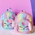 Sweet As Sugar Kittycorn Backpack -Blue & Pink - Love Shack Giftware