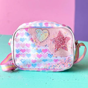 Sweet as Sugar Jewellery - Bag Glitter Shoulder Bag - Love Shack Giftware
