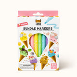 Tiger Tribe scented sundae markers set of 6 colorful pens
