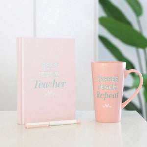 Teacher Best Teacher Journal Styled – Love Shack Giftware