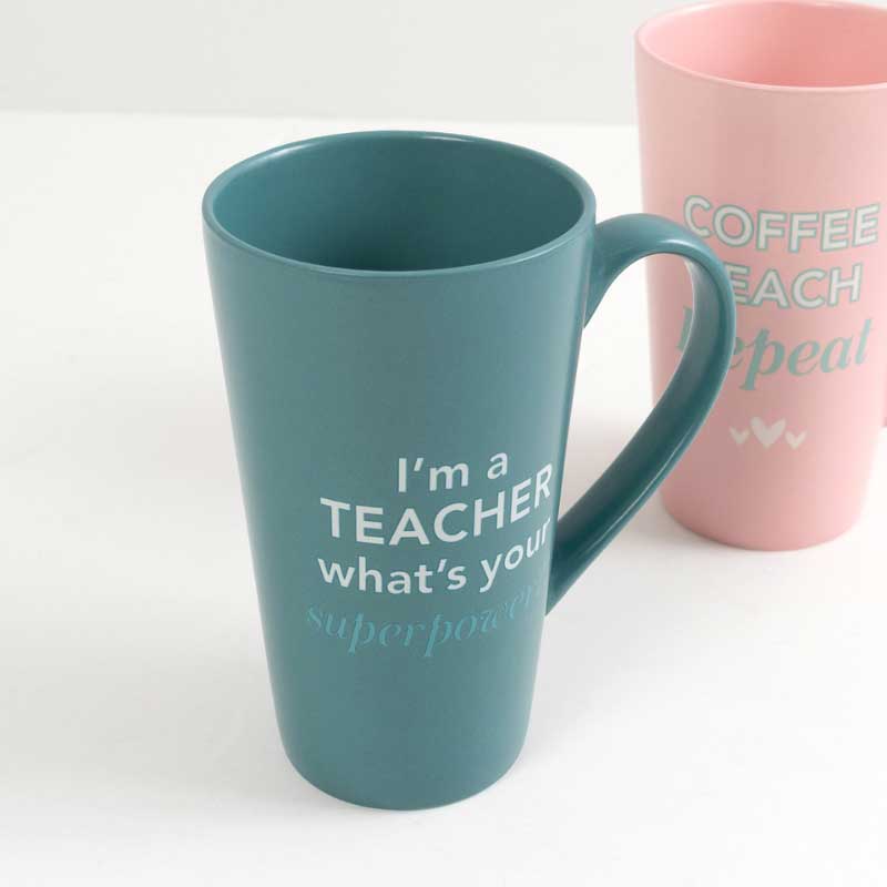 Teacher Superpower Latte Mug Styled – Love Shack Giftware