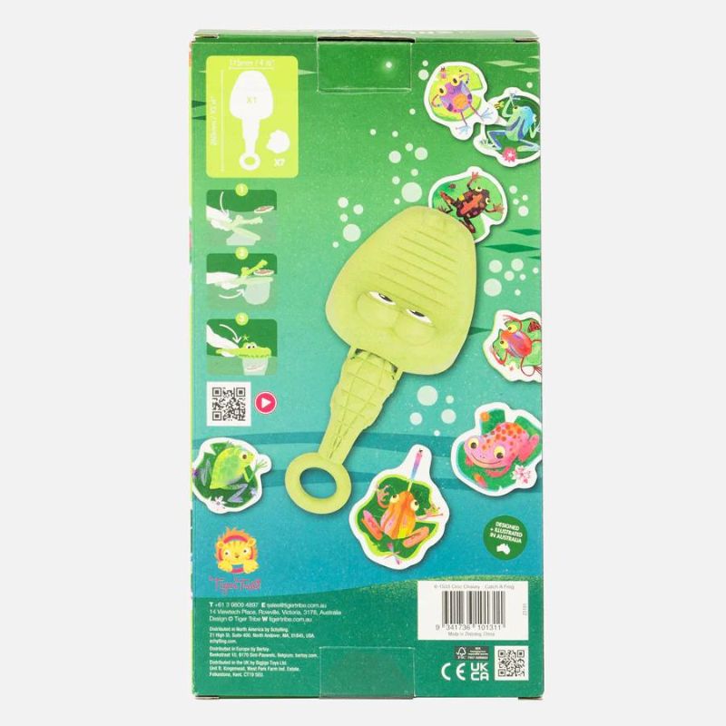 Tiger Tribe Croc Chasey Back of Packaging – Love Shack Giftware