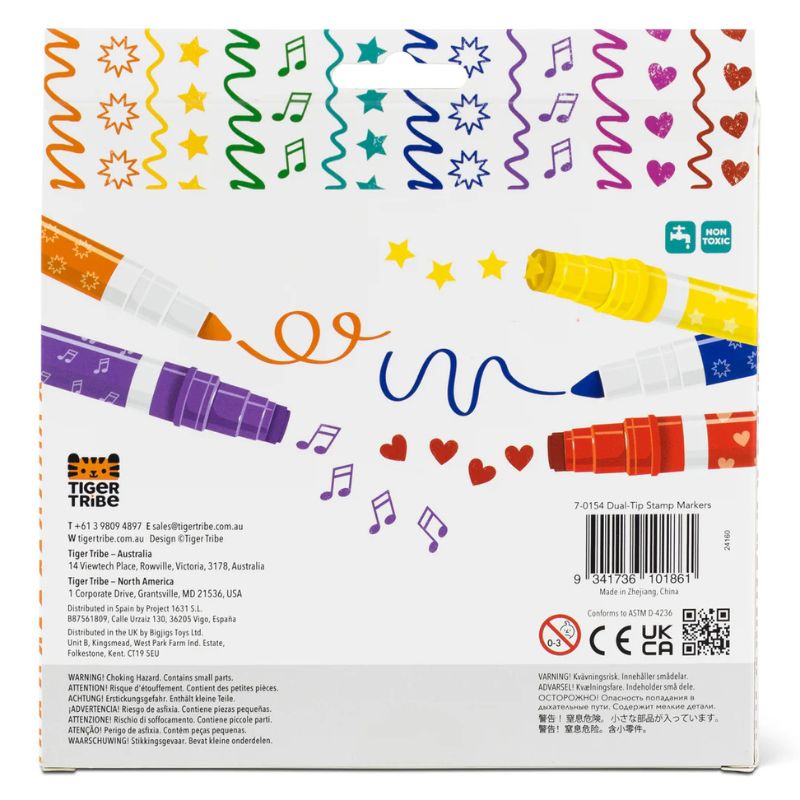Tiger Tribe – Dual-Tip Stamp Markers – Love Shack Giftware