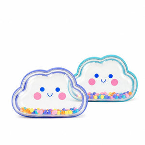 Tiger Tribe Bath Shakers Colourful Clouds bath toy with colorful beads inside