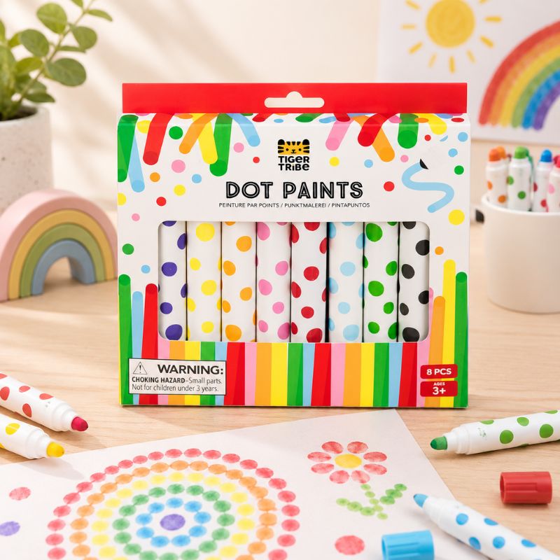 Tiger Tribe - Dot Paints for Kids