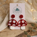 Toadstool Dangle Earrings