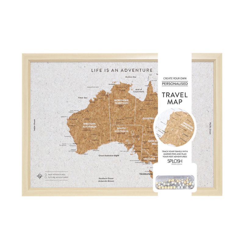 Travel Board Australia Small Map – Love Shack Giftware (2)