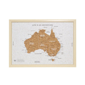 Travel Board Australia Small Map – Love Shack Giftware (3)