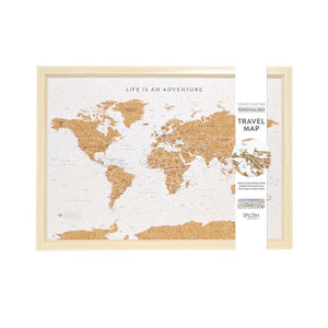 Travel Board Small World Map – Love Shack Giftware (2)