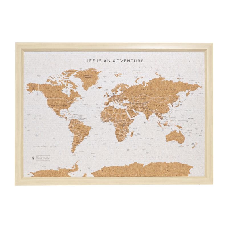 Travel Board Small World Map – Love Shack Giftware