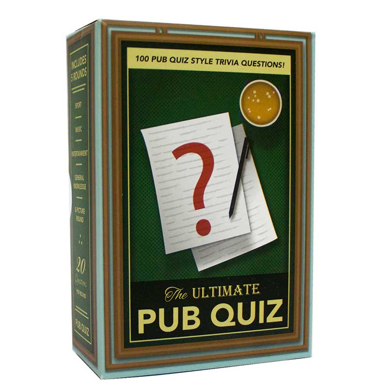 Ultimate Pub Quiz Trivia – Love Shack Giftware