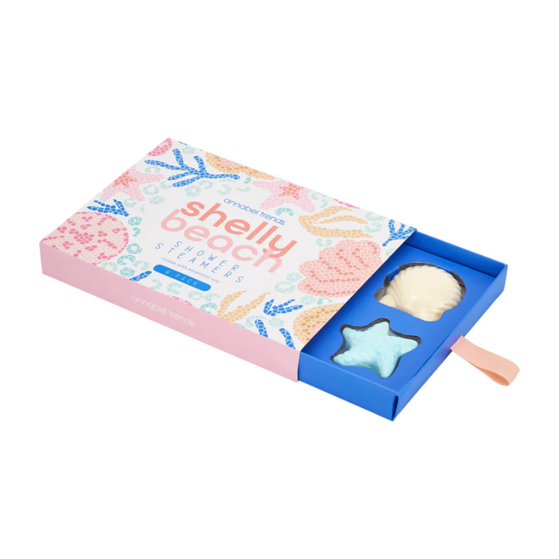 Shower Steamer Gift Box – Shelly Beach 6pc – Love Shack GIftware