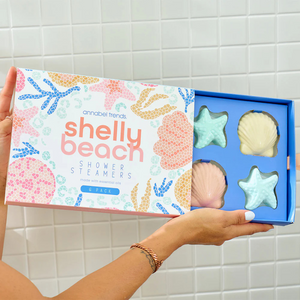 Shower Steamer Gift Box – Shelly Beach 6pc – Love Shack GIftware