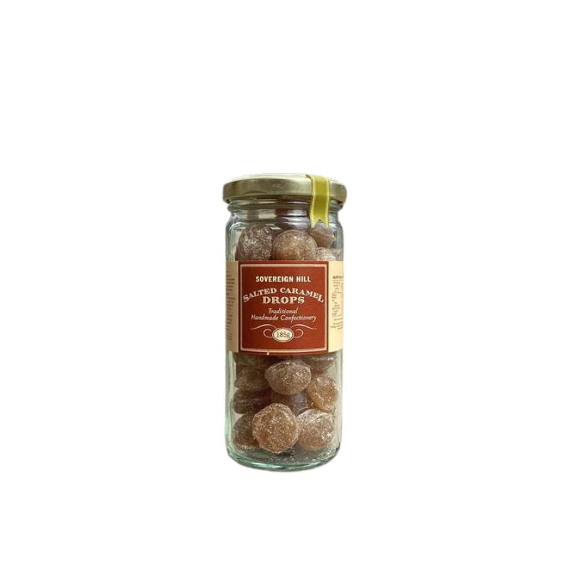 Sovereign Hill Salted Caramel Drops 185g – Love Shack Giftware