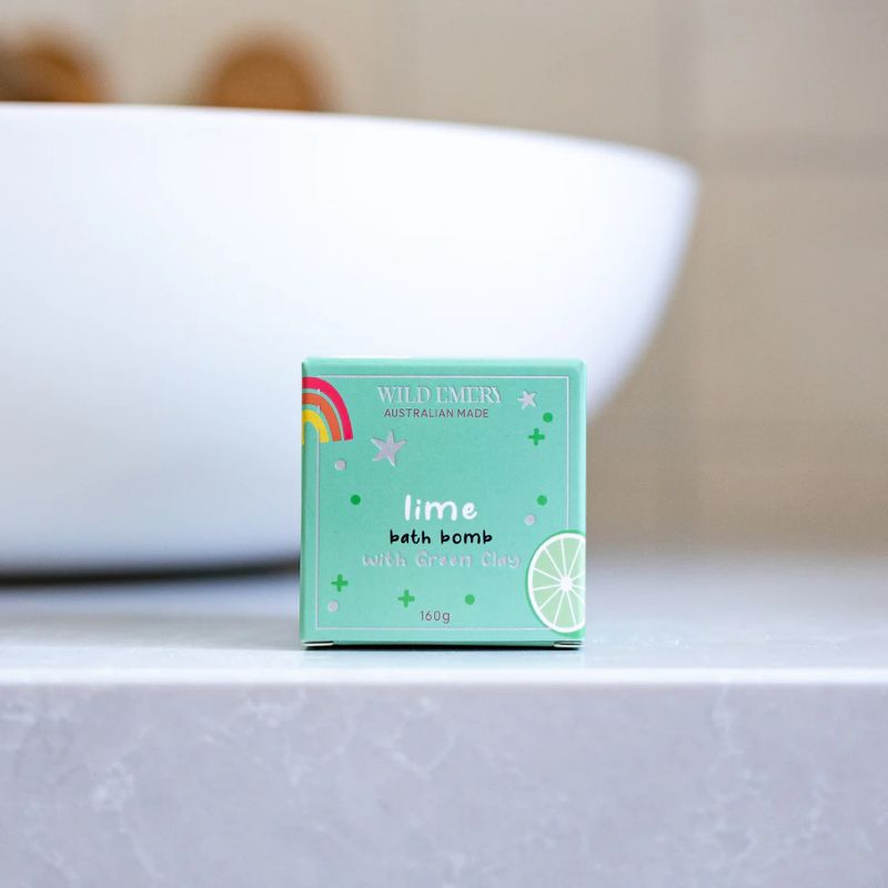 WILD EMERY Lime Bath Bomb – Love Shack Giftware