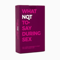 What Not To Say During Sex Cards