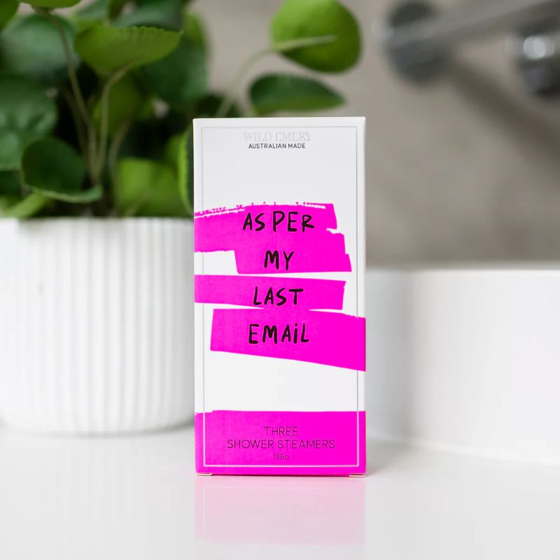 Wild Emery - As Per My Last Email Shower Steamer