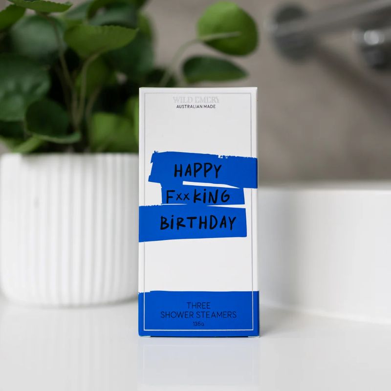 Wild Emery - Happy F**king Birthday Shower Steamer