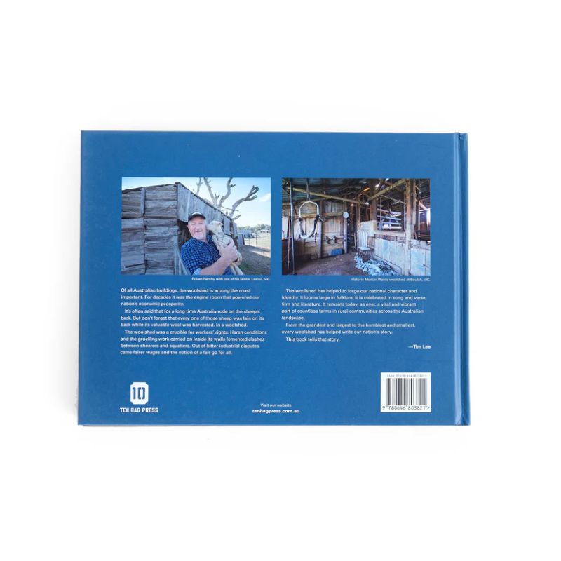 Woolsheds Book - Volume 2  Back - Love Shack Giftware