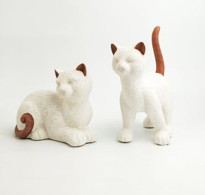 Jenna Cat Ornament Terracotta &amp; Sand – Love Shack Giftware