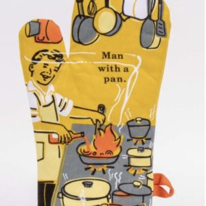 Man with a Pan Oven Mitt - Love Shack Giftware