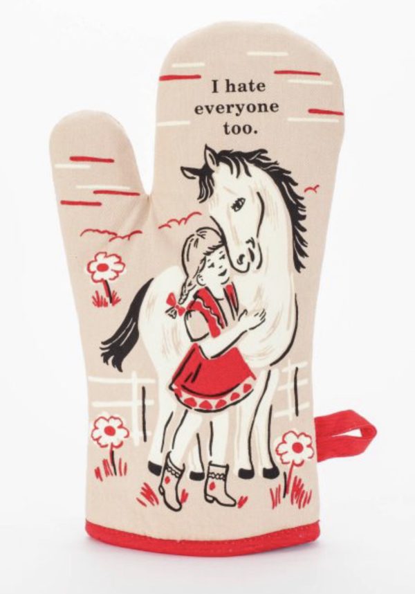 Hate Everyone Oven Mitt - Love Shack Giftware
