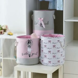 Kids Collapsible Storage Baskets - Little Girl - Love Shack Giftware