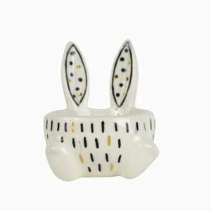 Ruby Rabbit Ceramic Egg Cup - Love Shack Giftware