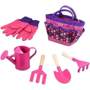 Pink Kids Gardening Set - Love Shack Giftware