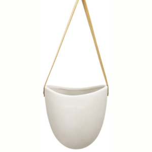Friday Hanging Planter White Medium - Love Shack Giftware