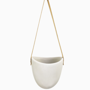 Friday Hanging Planter White Small - Love Shack Giftware