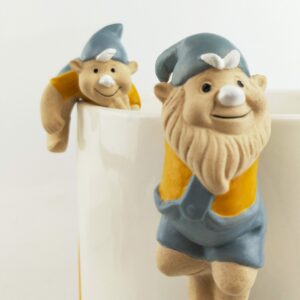 Gnome Pot Hanger Blue & Yellow - Love Shack Giftware