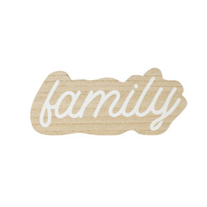 Family Block Word - Love Shack Giftware