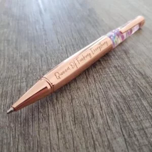 Queen of Fucking Everything Glitter Pen - Love Shack Giftware