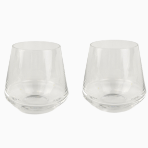 Whiskey Glass Clear (Set of 2) - Love Shack Giftware