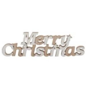 Merry Christmas Deco Wood - Love Shack Giftware