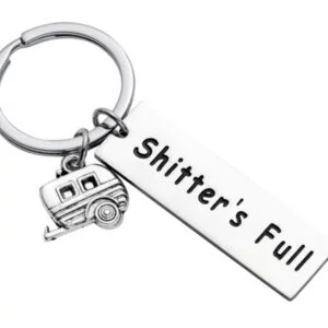 Shitters Full Keyring - Love Shack Giftware