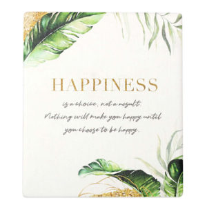 Greenery Happiness Verse - Love Shack Giftware