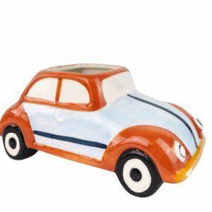 Retro Buggy Car Planter Blue & Orange - Love Shack Giftware