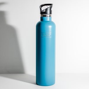 1 Litre Insulated Water Bottle Blue - Love Shack Giftware