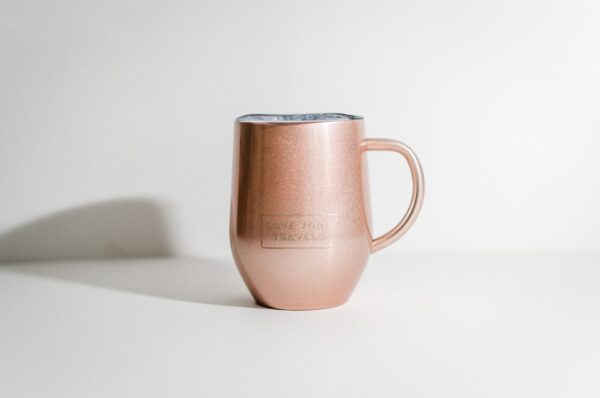 Rose Gold 400ML Mug with Handle - Love Shack Giftware