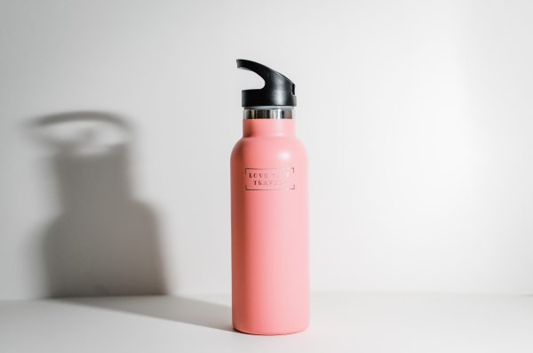 500ML Insulated Water Bottle Pink - Love Shack Giftware