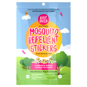 Buzz Patch Mosquito Repellant Stickers - Love Shack Giftware