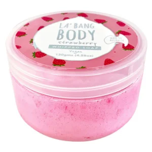 La Bang Body Strawberry Whipped Soap- Love Shack Giftware