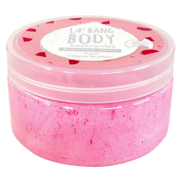 La Bang Body Watermelon Whipped Soap - Love Shack Giftware